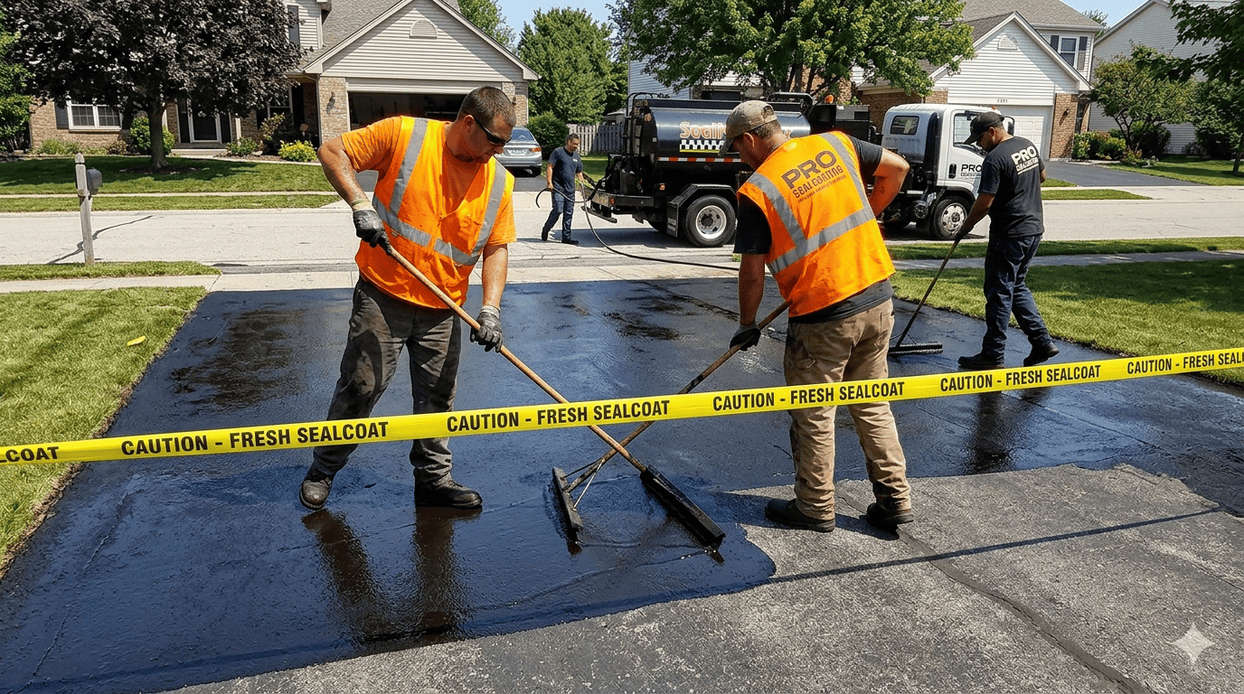 Sealcoating